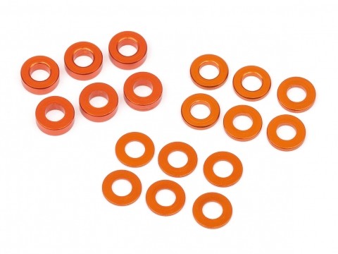 112797 D413 - WASHER SET 3X6MM (0.5MM/1.0MM/2.0MM