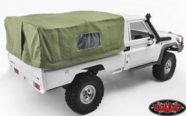 RC4WD Bed Soft Top w/Cage Land Cruiser LC70 Grün