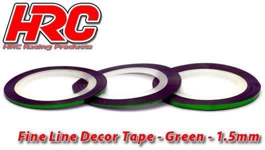 HRC5061GR15 Fine Line Decor Tape - 1.5mm - Grün Linierband