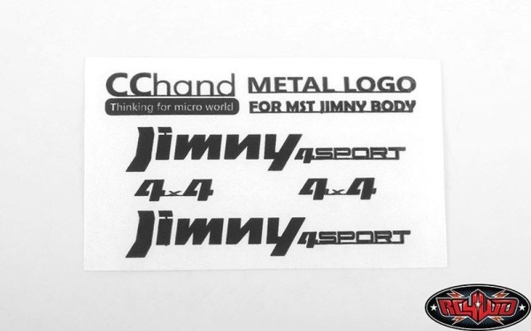 RC4WD Metal Emblems MST 1/10 CMX w/ Jimny J3 Body