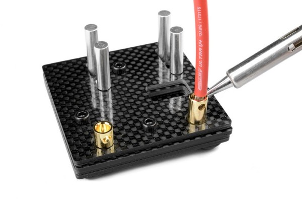 C16307 Team Corally Universal Soldering Jig Carbon