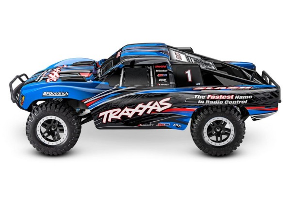 Traxxas Slash 2WD BL-2S Brushless Short Course Blau - RTR - 1/10 Offroad Auto