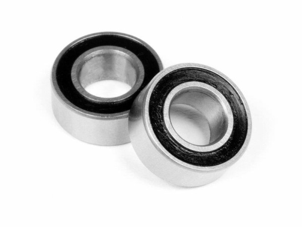 HBB121 BALL BEARING 5x10x4mm (RUBBER SHIELD/2pcs)