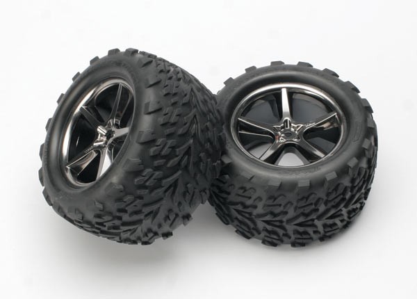 5374A Traxxas Kompletträder Talon (2) 1/8 Offroad Reifen 14mm