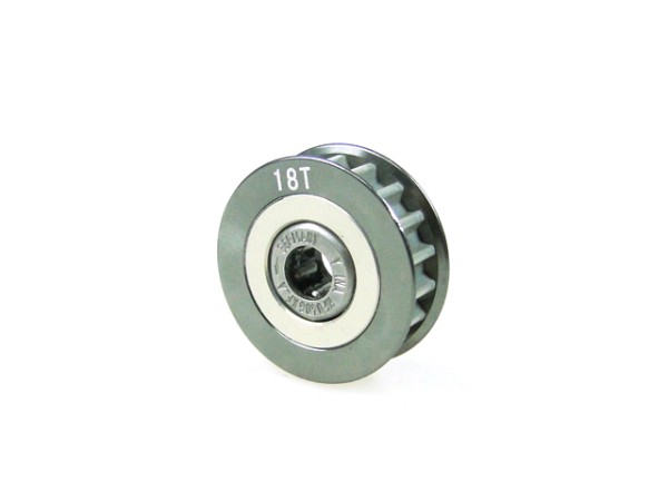 3RAC-3PYW/18 Alu Center One Way Pulley Gear T18