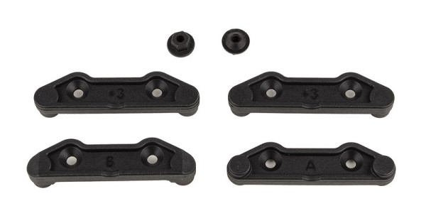 Asso Apex2 Rally Lower Arm Mounts +3mm