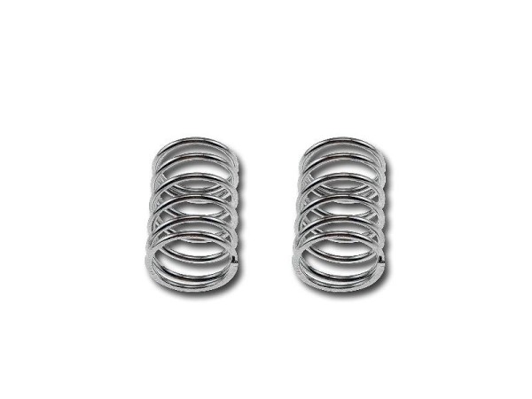 HB6543 RACING SHOCK SPRING 14X25X1.5MM 6.5 Silver