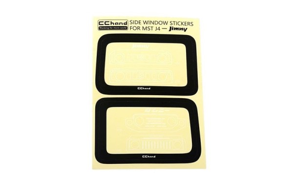 RC4WD Window Trim Decals for MST 4WD Off-Road Car