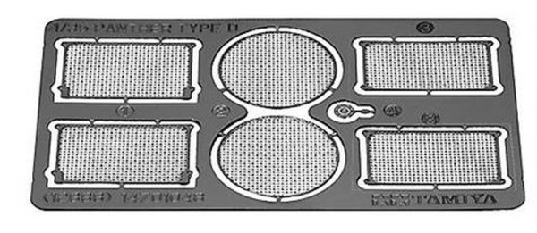 12666 German PantherAusf.D Photo-Etched Grille Set