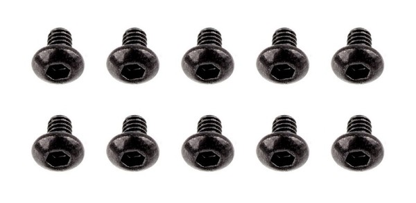 31509 Asso Screws, M2x0.4x3mm BHCS