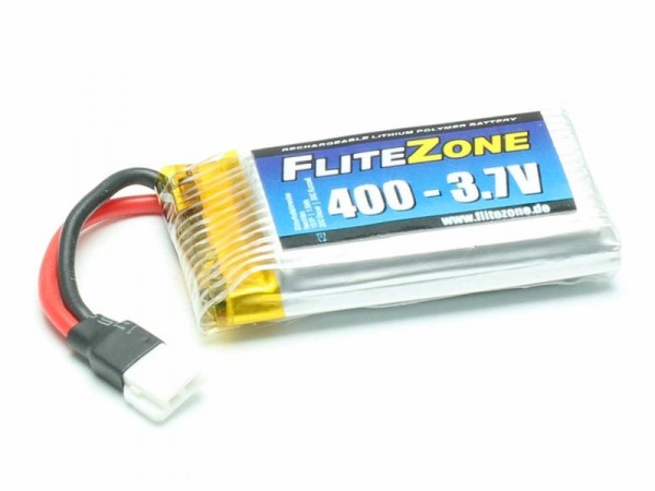 Flitezone Lipo-Akku 1S 3.7V Lipo 400mAh MDX Micro Molex 51005 2-Pin