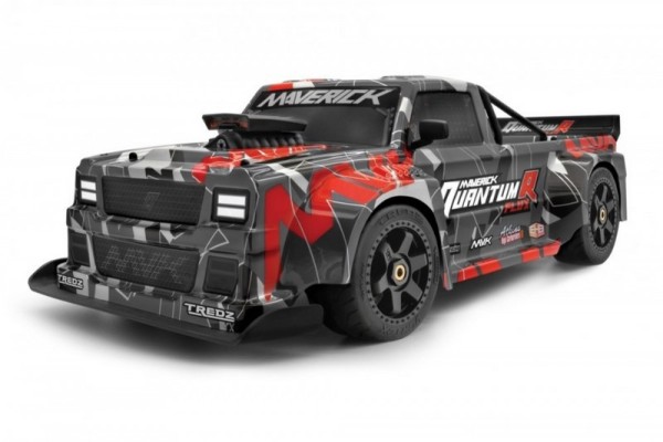 MAVERICK QuantumR Flux Onroad Street Car 1/8 Brushless - 4S RTR Grau / Rot