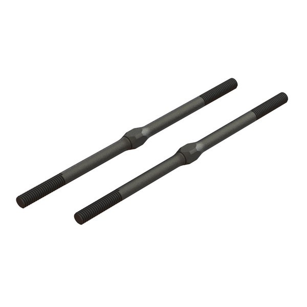 ARA330717 Arrma Steel Turnbuckle M4x95mm Black (2)