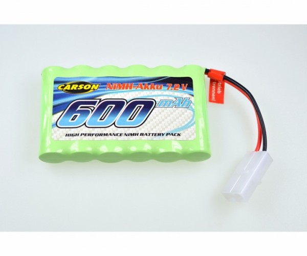 Carson 7,2V/600mAh NiNM Akku Tamiya 500404243 / 500404244