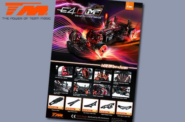 TM-P-2 Plakat Team Magic E4D MF Pro