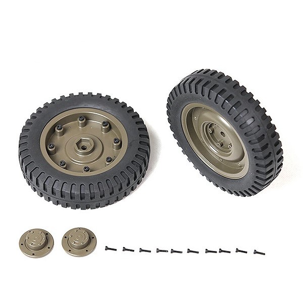 ROC 1:6 1941 MB SCALER REAR WHEELS ASSEMBLY (1 Pai