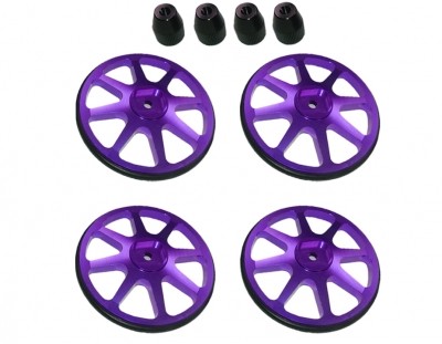 ST-001/V2/PU Setup Wheels Purple (4stk)