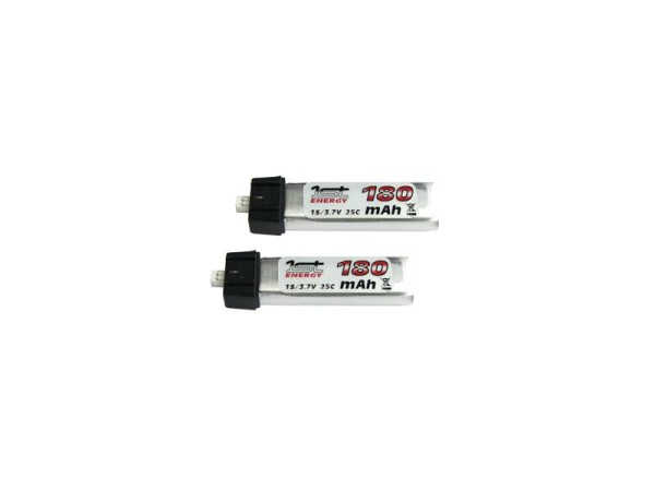 1st Energy LiPo 1S 180mAh 3.7V 25C Micro Molex (2)