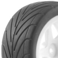 FASTRAX 1/10 MOUNTED BUGGY TYRES LP ARROW RE (2)