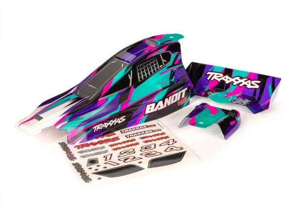 2436T Traxxas Karosserie Bandit 2WD Violett