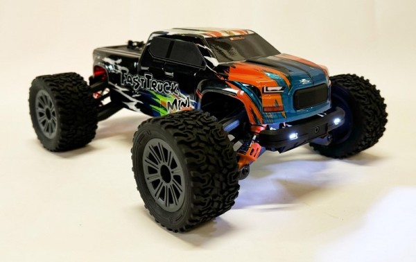 DF-Models FastTruck Mini 1:16 RTR 4WD Brushed - 2S Lipo T-Plug