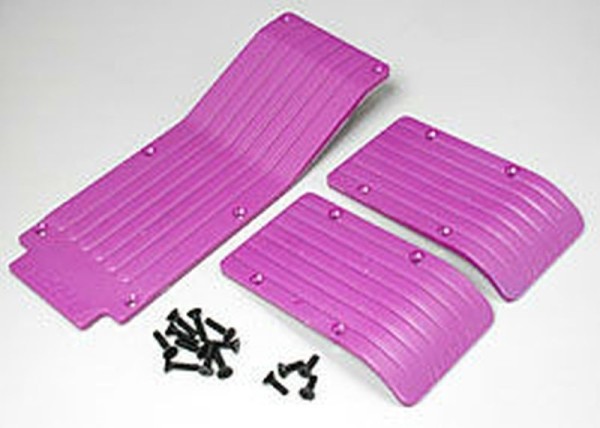 80118 RPM Skidplatten Set T/E-Maxx 3teilig Purple