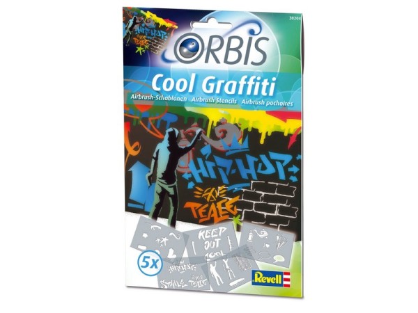 30204 Revell Orbis Schablonen-Set Boys Cool Graffi