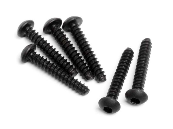 94357 TP. BUTTON HEAD SCREW M3x18mm (6pcs)