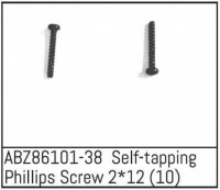 ABZ86101-38 Self-tapping Phillips Screw 2*12 (10)