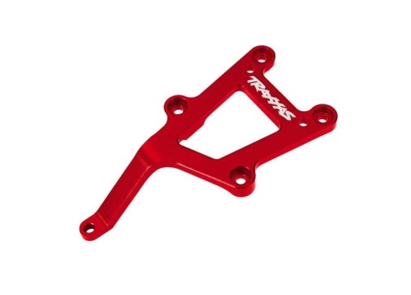 8321-RED Traxxas Chassis-Stütze 6061-T6 Alu Rot 4