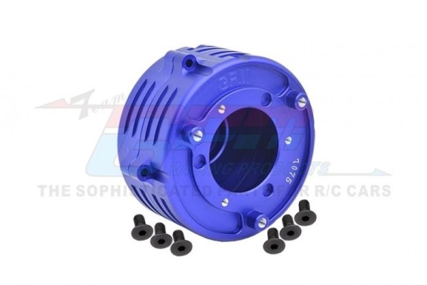 GPM ALU 7075 FLYWHEEL HOUSING blau 1/4 PROMOTO-MX