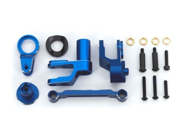 10246-BLUE Traxxas Lenkung Bellcranks Alu blau