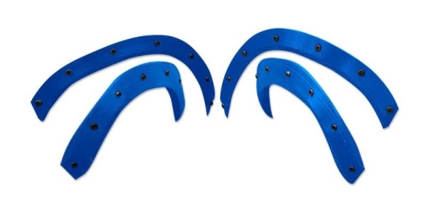 TMT Fender Flares blau (inkl. Schrauben) Traxxas X-MAXX V2 Raptor