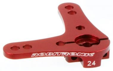 R17015R Aluminium Servo Doppel Arm 24Z (90°) Rot
