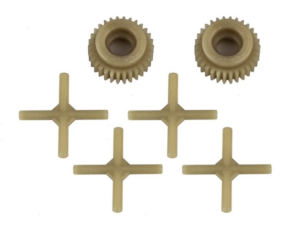 31860 Asso Apex2 Drive Gear, 30T and Gear Diff Cro