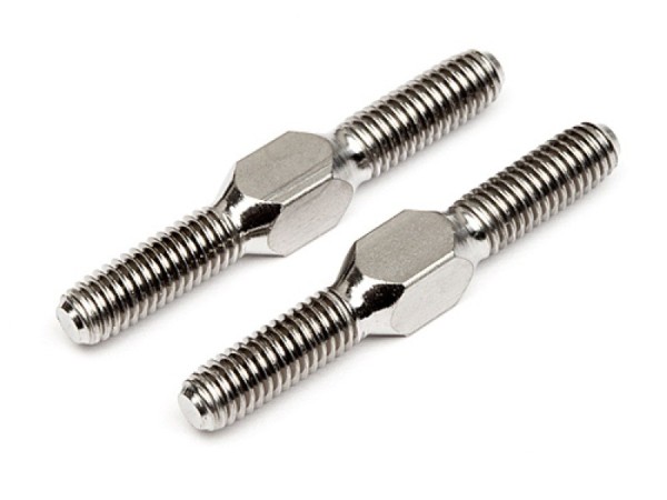 102496 SAVAGE FLUX - TITANIUM SPURSTANGE M3X24MM