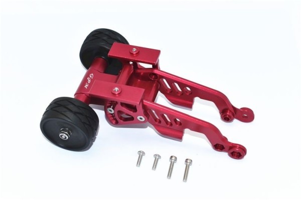 GPM ALU Wheelie Bar einstellbar Rot für ARRMA Talion, Typhon