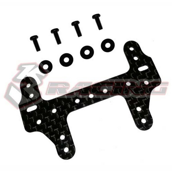 M4WD-43/WO Carbon Wide Rear Multi Roller Plate M A