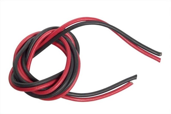 40304 Silicone Wire 18AWG black/red