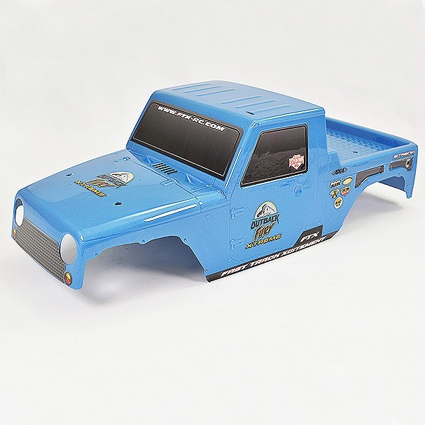 FTX FURY X PRINTED DROPCAB 1/16 BODY - BLUE