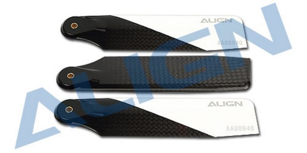 Align 105 Carbon Fiber Tail Blades / 3-Blade