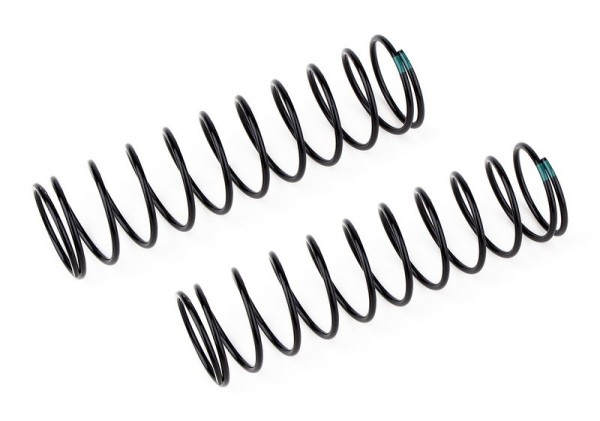 81236 Asso Rear Springs V2, green, 4.0 lb/in, L86,