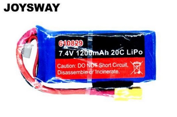 Joysway Battery LiPo 2S 7.4V 1200mAh 20C XT60
