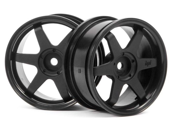 3841 FELGEN TE37 SCHWARZ (26mm / 2 STK / OFFSET 3m