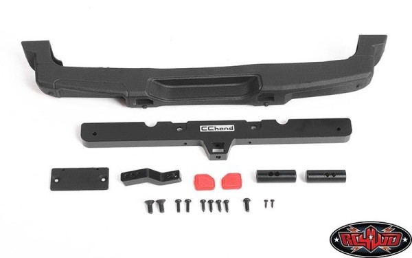 RC4WD OEM Rear Bumper w/ Tow Hook + License Plate