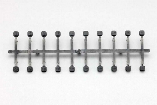 Yokomo YZ-2DTM3/CAL3 Kunststoff Spureinsätze 3,5mm