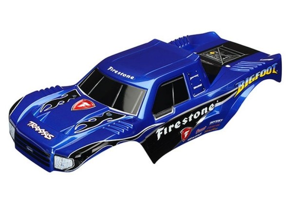 3658 Traxxas Karosserie BIGFOOT Firestone lackiert