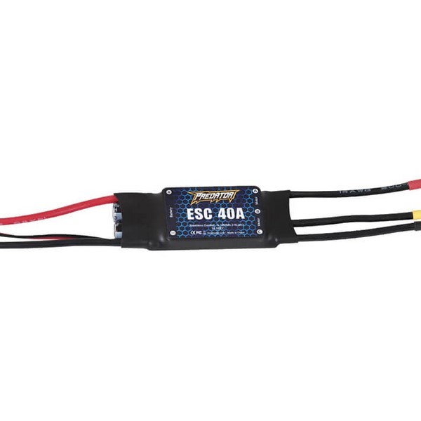 FMS 40A ESC- SPECIAL FOR 64MM RAFALE(WITH 260MM IN