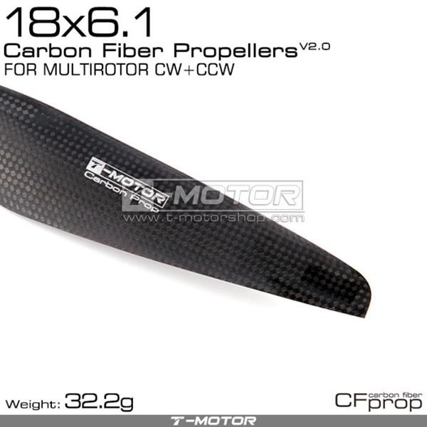 T-Motor Carbon Fiber Prop CW & CCW 18 x 6.1