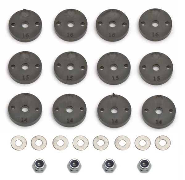 89055 Asso RC8 Shock Piston Set